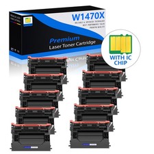 10PK W1470X 147X High Yield Toner for HP LaserJet M635h M635fht M635z M636fh