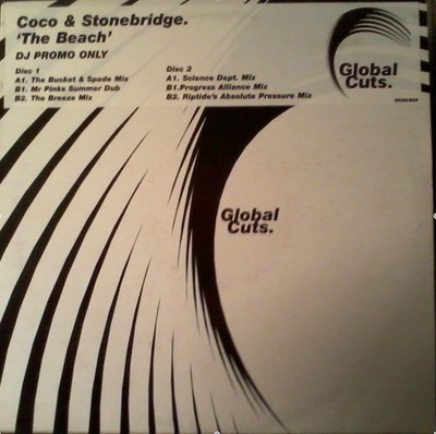 Coco & Stonebridge - The Beach - UK Double Promo 12'' Vinyl - 2000 - Global Cuts