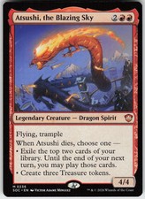 Atsushi, the Blazing Sky 236 Commander Secrets of Strixhaven Magic The Gathering