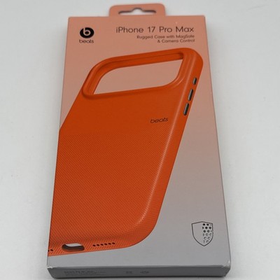 OFFIZIELLE ORIGINAL BEATS APPLE IPHONE 17 PRO MAX ROBUSTE HÜLLE MIT MAGSAFE ORANGE