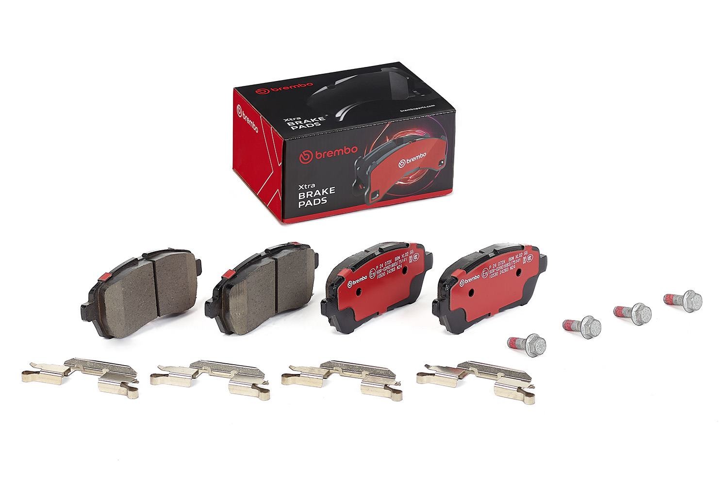 Front Brake Pad Set Fits Ford Fiesta Mazda 2 BREMBO - Image 30