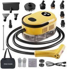 Fast Heating Handheld Steam Cleaner - 15-in-1 High Pressure for Home  Car