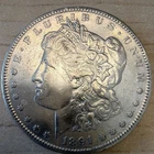 Morgan 1891 Silver Dollar $1 Coin San Francisco E Pluribus Unum 0.9 Fineness