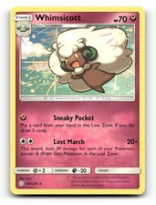 Whimsicott 148/236 Rare CEC Cosmic Eclipse Pokemon NM/M
