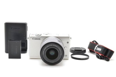 Canon EOS M100 Mirrorless Camera with EF-M 15-45mm IS STM Lens