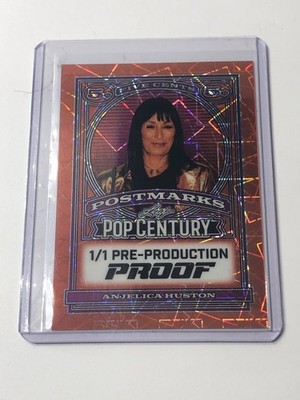 2026 Leaf Pop Century ANJELICA HUSTON Postmarks 1/1 Pre-Production