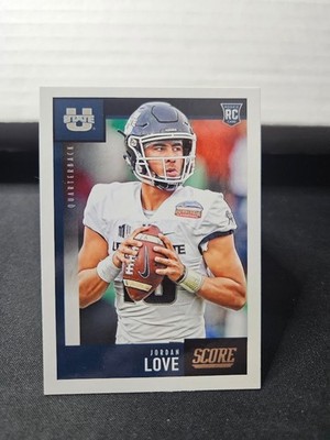 2020 Score - Rookies Jordan Love #361 (RC)