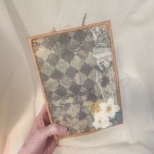 Handmade Junk Journal featuring The Forgotten Garden papers from Sasakiprints