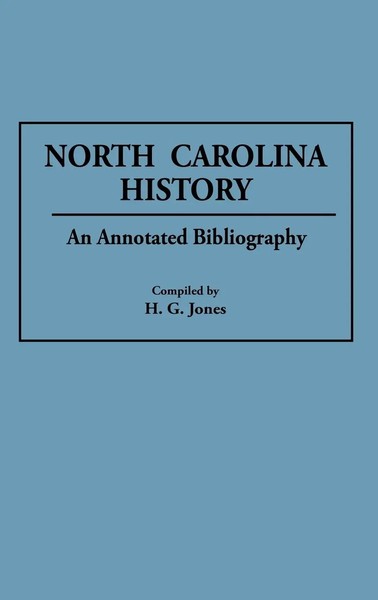 H. Jones | North Carolina History | Buch | Englisch (1995) | Gebunden-image