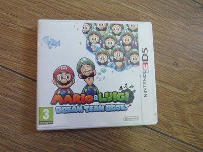 Mario and Luigi Dream Team Bros Nintendo 3DS 2DS PAL cib uk tracked post