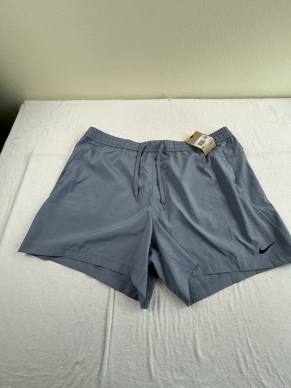 Nike Form Dri-FIT Mens Sz XXL 5" Unlined Athletic Shorts 'Slate Blue' FN4347-493