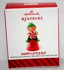 hallmark ornament happy little elf 2014