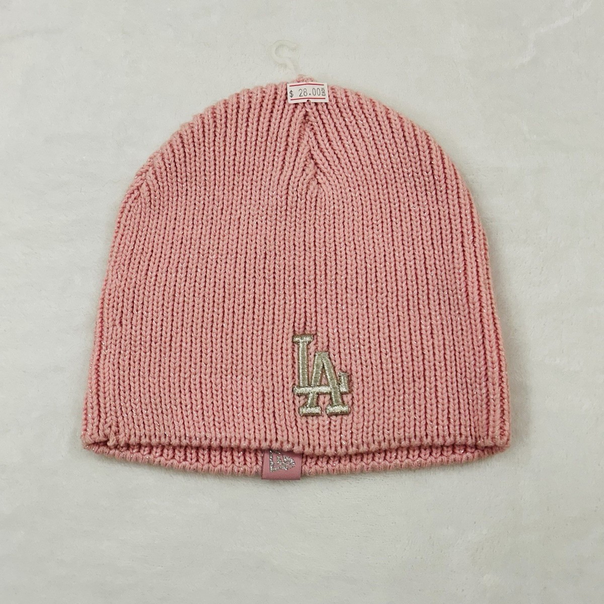 Los Angeles LA Dodgers MLB Baseball New Era Cuffless Women's Knit