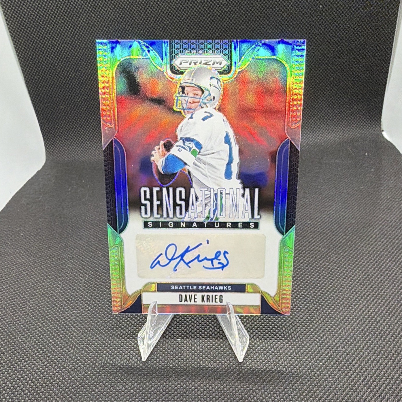 Panini Prizm 2024 Dave Krieg Sensational Signatures Silver /149 SS-DKG Auto