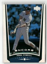 1999 UPPER DECK ENCORE #60 PAUL O'NEILL NEW YORK YANKEES