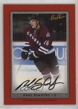 2006 Upper Deck Bee Hive Rookies Red Facsimile Signature Paul Stastny #114 0q3