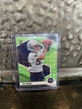 2021 Panini Mosaic Tre Nixon #398 RC Green Fluorescent Prizm 7/10 - Patriots