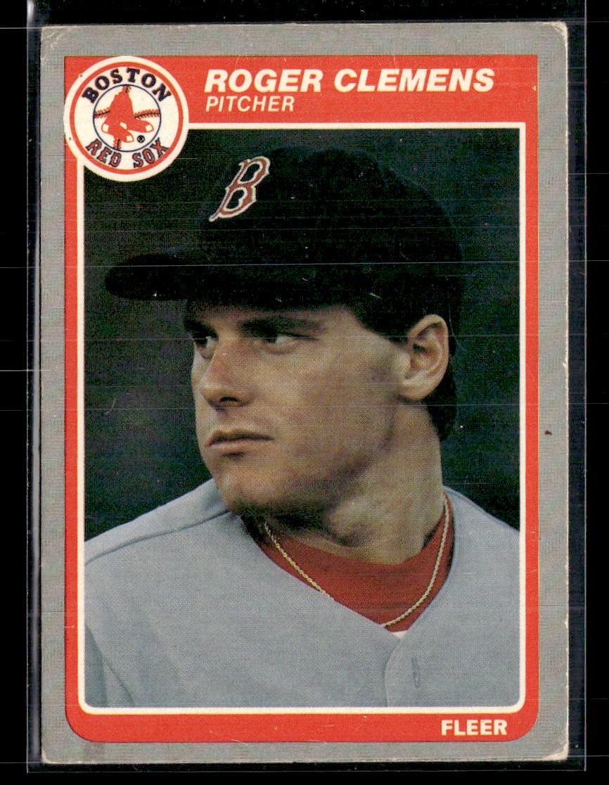 1985 Fleer #155 Roger Clemens Rookie RC *Low Grade*