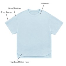 Member's Mark Women's Sandwash Short Sleeve Tee