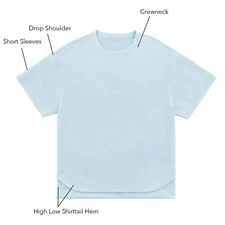 Member's Mark Women's Sandwash Short Sleeve Tee