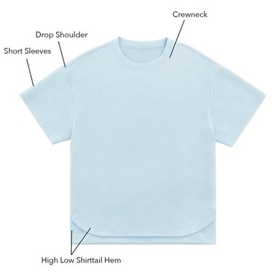 Member's Mark Women's Sandwash Short Sleeve Tee