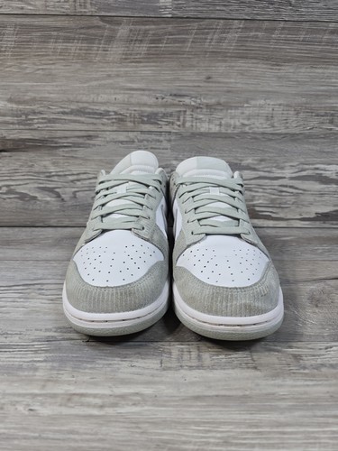 Talla 11- Nike Dunk Zapatos Tenis Mujer Pana Plateados Baja Luz - Imagen 4 de 13