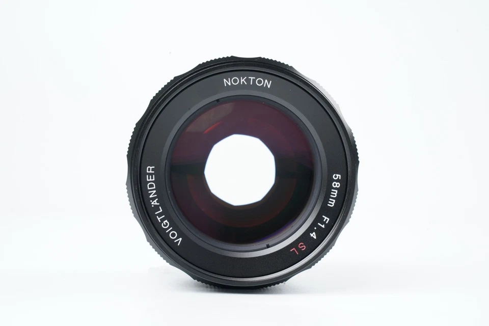 [Exc+++] Lente Voigtlander NOKTON 58 mm f/1,4 SL II N para Nikon F #2932A Foto 4 de 4