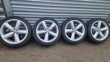 Genuine 18" Audi A4  A5  A6  TT  S-line  Quattro 5x112 Alloy Wheels  8.5J   ET29