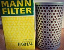 Image of Hydraulic Filter H601/4 by MANN-FILTER - Single
