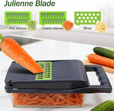 Gemüsehacker Küche Mandoline Gemüseschneider Hobel Lebensmittelzerkleinerer UK 2 