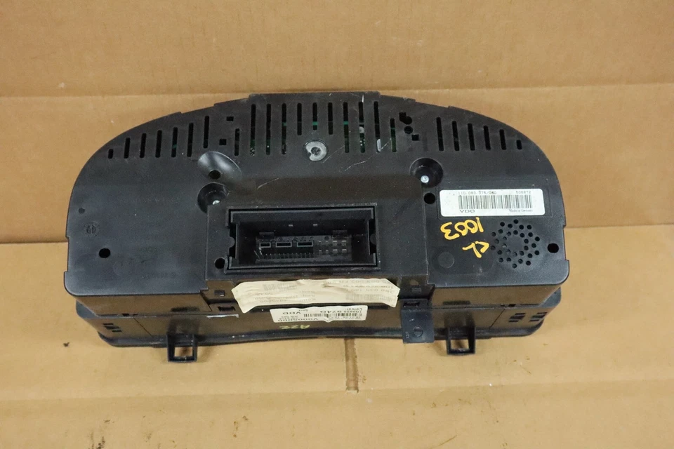 Volkswagen EOS 2007 2008 2009 velocímetro medidor grupo fabricante de equipos originales sin circular millas Foto 2 de 4