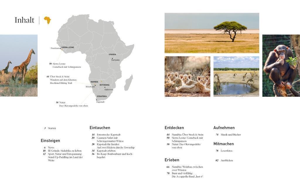 Thumbnail - 360° Afrika - Ausgabe Winter/frühjahr 2020 | Broschüre | Deutsch