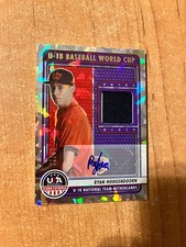 2023 Panini Stars & Stripes - Ryan Hoogendoorn - Team Netherlands Patch Auto /23