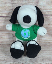 MetLife Peanuts Plush Snoopy Stuffed Animal Save Our Planet Earth Day 5