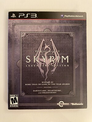 The Elder Scrolls V Skyrim Legendary Edition PS3 Brand New