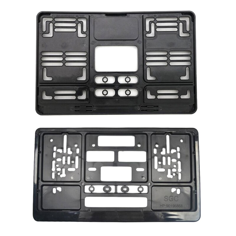 License Plate Holder Weatherproof Car Number Plate Frame ABS for