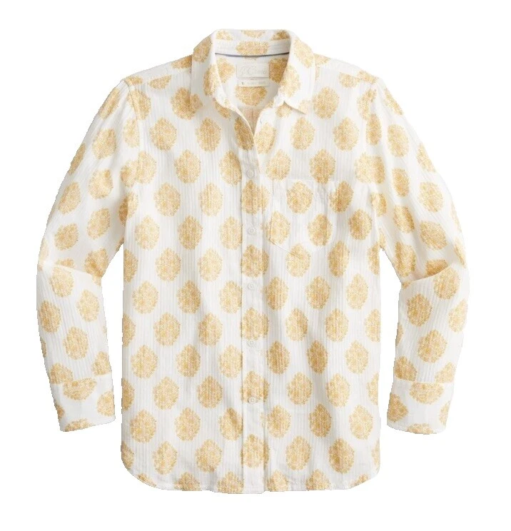 Tops floral de algodón J.CREW para Mujeres