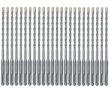 SDS Plus Rotary Hammer Drill Bit Set 3/16"x8" Masonry Concrete Drill Bits-24Pcs