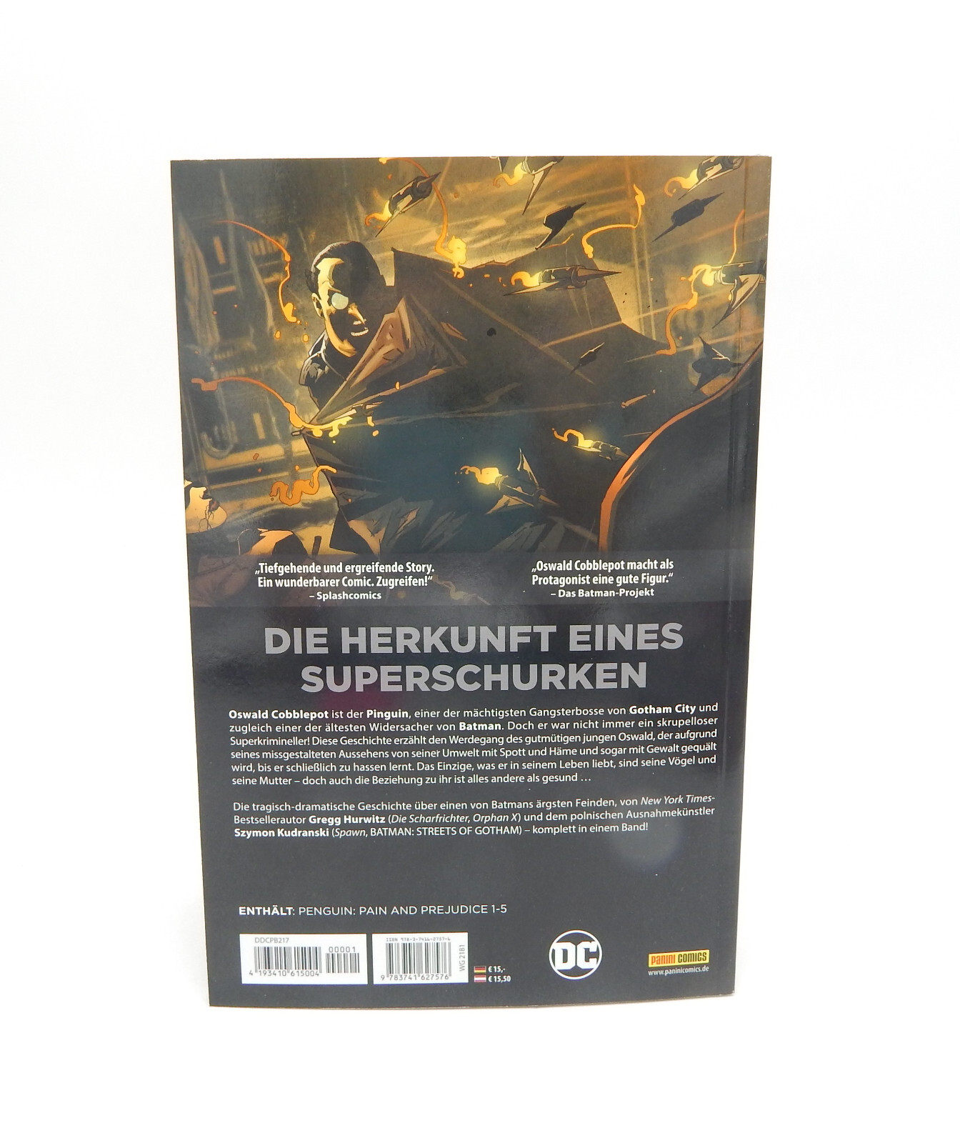 Thumbnail - Dc Comics Batman Pinguin Schmerz Und Vorurteil - Ungelesen