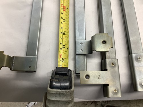 1959-1960 Chevy Impala 4 door hardtop window tracks. - Picture 4 of 5
