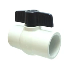 1-1/2" PVC Solvent Ball Valve (Slip X Slip)