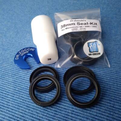 Dr-Zocchi's Marzocchi Bomber's SEALS & TOOLS for 38mm Forks 66 / 888 / 380    