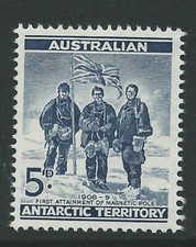 AUSTRALIAN ANTARCTIC TERR SG6 1961 5D RECESS MNH