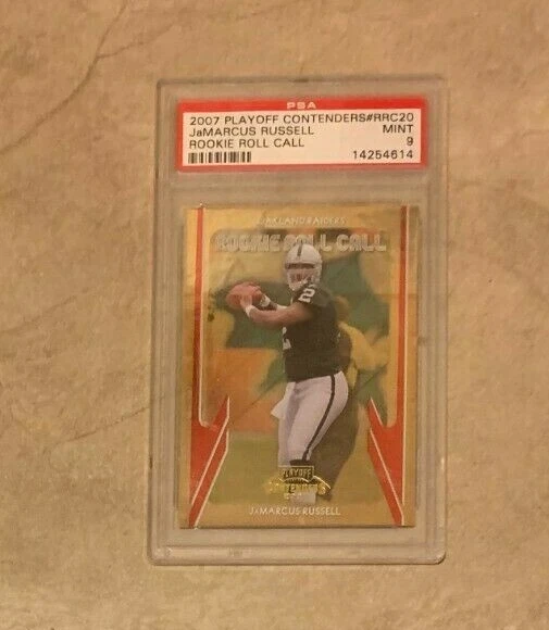 JaMarcus Russell Playoff Contenders Rookie Roll Call #RRC20 Base