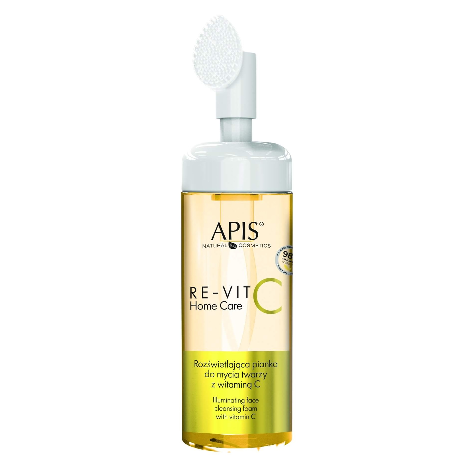Apis Natural Cosmetics Re-Vit C Home Care Foam Cleanser With Vitamin C 150 Ml - Image 2