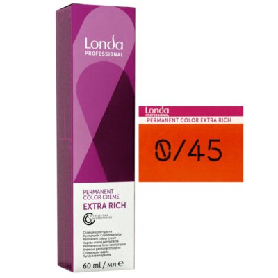 Londa Professional permanente Cremehaarfarbe Extra Rich 60 ml 0/45 mixton kupfer