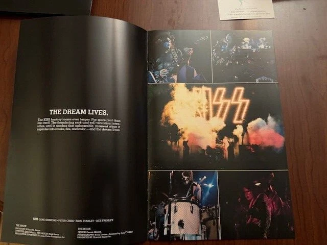 Kiss 1976 Tour Book Anniversary Edition Ace Frehley Gene Simmons Peter Criss - Image 4 of 4