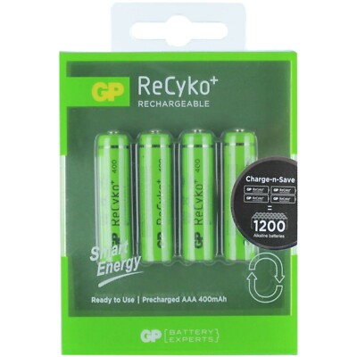 AAA Akku 400mAh 2er Set - Wiederaufladbare Batterien Für Schnurlose Telefone