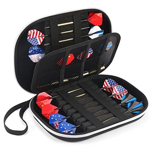 Aarts Case Dart Case Dart Cases Mens Holds 18 Darts Portable Robust EVA Material - Picture 1 of 7