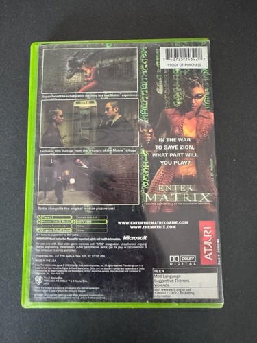 Enter the Matrix (Microsoft Xbox, 2003)CIB - Imagen 2 de 3